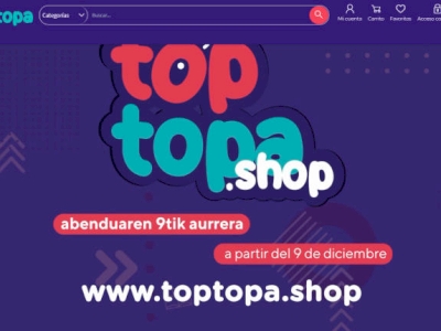 La plataforma de venta online ‘TopTopa’ en marcha